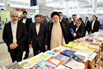 رئیس جمهور از نمایشگاه کتاب تهران بازدید کرد
